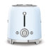 Фото #10 товара SMEG toaster TSF01PBEU (Pastel Blue) - 2 slice(s) - Blue - Steel - Buttons - Level - Rotary - China - 950 W