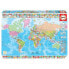 Фото #2 товара EDUCA BORRAS Political World Map Puzzle 1500 Pieces