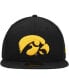 Фото #4 товара Men's Black Iowa Hawkeyes Primary Team Logo Basic 59FIFTY Fitted Hat