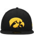 Men's Black Iowa Hawkeyes Primary Team Logo Basic 59FIFTY Fitted Hat