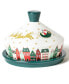 Фото #1 товара Christmas In The Village Round Butter Dish