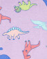 Фото #13 товара Baby 4-Piece Dinosaur Pajamas Set 6M