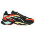 Фото #2 товара Puma RsConnect Fr Lace Up Mens Black Sneakers Casual Shoes 382995-01