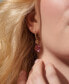 ფოტო #3 პროდუქტის 18k Gold-Plated Multicolor Cubic Zirconia Double Drop Earrings, Created for Macy's