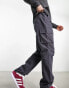 Фото #1 товара Fila Loga cargo trousers in dark grey