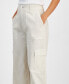 Women's Cotton High-Rise Cargo Pants