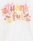 Toddler Thankful Thanksgiving Long-Sleeve Graphic Tee 2T