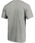 ფოტო #3 პროდუქტის Men's Heathered Gray Washington Nationals Heart Soul T-shirt