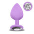 Фото #2 товара Sparkly Butt Plug Size S Silicone Lilac