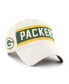 Фото #1 товара Men's '47 Cream Green Bay Packers Crossroad MVP Adjustable Hat