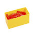 Фото #3 товара Allit EuroPlus Insert 63/2 - Storage box - Yellow - Square - Polystyrol - Monochromatic - Universal