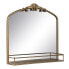 Фото #1 товара Настенное зеркало Позолоченный Стеклянный Железо 59 x 14,5 x 63 cm
