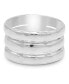 ფოტო #1 პროდუქტის Hammer Band Ring in Sterling Silver, Size 7