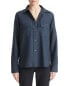 Vince Silk-Blend Utility Shirt Women's S