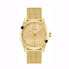 Фото #1 товара Guess Herren Armbanduhr Crescent gold 44 mm GW0629G2