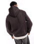 Фото #7 товара ASOS DESIGN heavyweight oversized scuba hoodie in brown