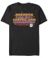 Stranger Things Men's Coffee and Contemplation Typographic Short Sleeve T-Shirt