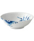 Blue Fluted Mega Cereal Bowl