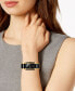 ფოტო #4 პროდუქტის Women's Swiss Integral Diamond Accent Black Ceramic & Gold-Tone Stainless Steel Bracelet Watch 23x33mm R20845712