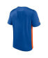 Фото #2 товара Men's Royal, Orange New York Islanders Authentic Pro Rink Tech T-Shirt