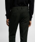 ფოტო #3 პროდუქტის Men's Stretch Fabric Super Slim-Fit Suit Pants