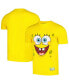 Фото #1 товара Men's and Women's Yellow SpongeBob SquarePants Face Off T-Shirt