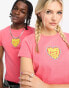 Фото #2 товара Vans unisex love is kind print t-shirt in pink