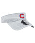 Фото #4 товара Men's Gray Chicago Cubs Adjustable Visor