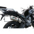 GPR EXHAUST SYSTEMS Satinox CF Moto 800 MT Touring 22-24 Ref:E5.CF.10.SAT Stainless Steel homologated slip on muffler