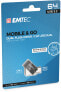 Фото #5 товара EMTEC T260C - 64 GB - USB Type-A / USB Type-C - 3.2 Gen 1 (3.1 Gen 1) - 180 MB/s - Swivel - Black - Stainless steel