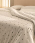 Clover print duvet cover