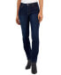 ფოტო #1 პროდუქტის Petite Lexington Mid-Rise Straight Jeans