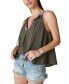 ფოტო #3 პროდუქტის Women's Embroidered Peasant Swing Tank Top