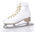 TEMPISH FINE Women's Ice Skates with Faux Fur Figure Skating Leisure Comfortable and Warm White