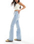 Tommy Jeans Slyvia high rise flare jeans in light wash