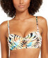 Фото #1 товара Sundazed 259220 Women's Paradise Palm Becky Bikini Top Swimwear Size 32D