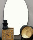 Black Contemporary Wood Wall Mirror