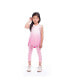 ფოტო #3 პროდუქტის Little Girls Betty Peony Ombre Jersey Tunic