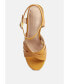Фото #2 товара de-vil Womens crisscross straps block heel sandals