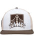 Фото #3 товара Men's White, Brown San Francisco Giants Chocolate Ice Cream Drip Snapback Hat