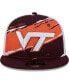 Men's Maroon Virginia Tech Hokies Tear Trucker 9FIFTY Snapback Hat