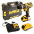 DeWALT Akku-Schlagbohrschrauber-Set DCD795D 2x2,0 + Bit-Box + Steinbohrer-Set