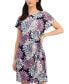 Women's Floral-Print Sheath Dress