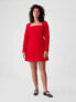 Фото #5 товара Square-Neck Mini Dress