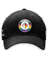 ფოტო #2 პროდუქტის Men's Black Winnipeg Jets Team Logo Pride Adjustable Hat