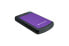 Transcend StoreJet 25H3 4TB Purple - 4000 GB - 2.5" - 3.2 Gen 1 (3.1 Gen 1) - Black - Purple