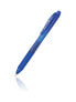 Pentel Energel X - Retractable gel pen - Blue - Blue - Translucent - Plastic - Rubber - Rubber - Ambidextrous
