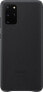 Фото #1 товара Чехол из натуральной кожи Samsung Leather Cover Galaxy Note 20 черный