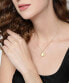 Charming gold-plated steel necklace Honey 1580574 - фото #2