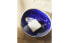 Blue soap dish